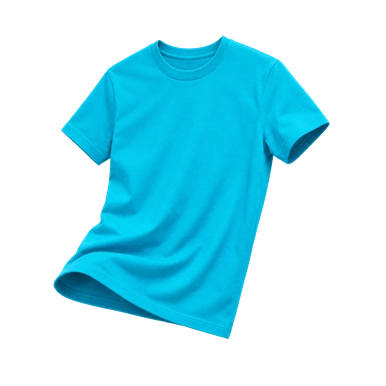 T-SHIRT ENFANT 150G – JHK – TSRK150 — couleur Turquoise